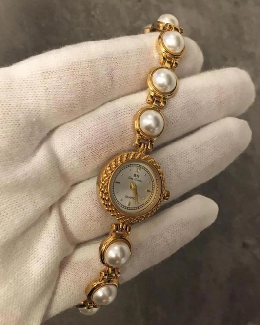 Bellora – Złocone wykończenie – Zegarek vintage