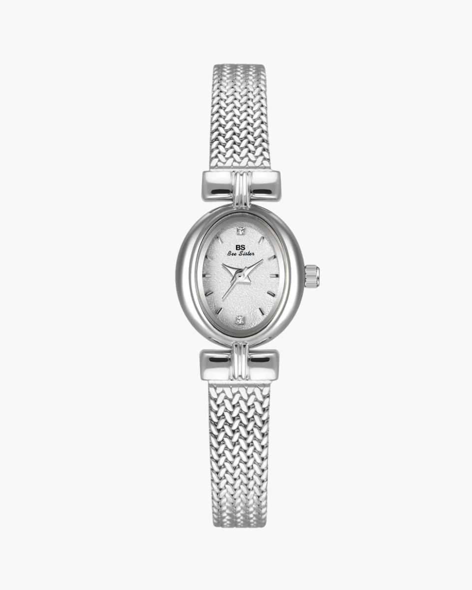 Gigi – Pozłacany pasek siatkowy – Zegarek vintage