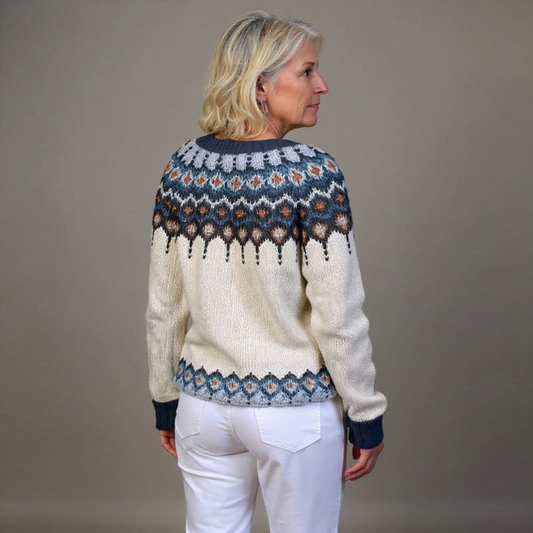 Kylie - Vintage Islandzki Kardigan