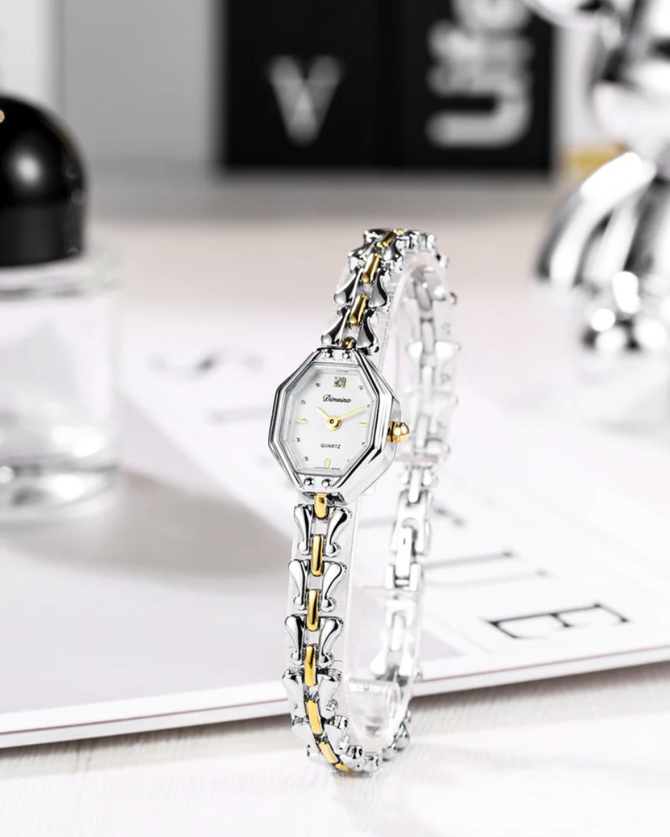 Lucetta – Sześciokątna koperta – Zegarek vintage