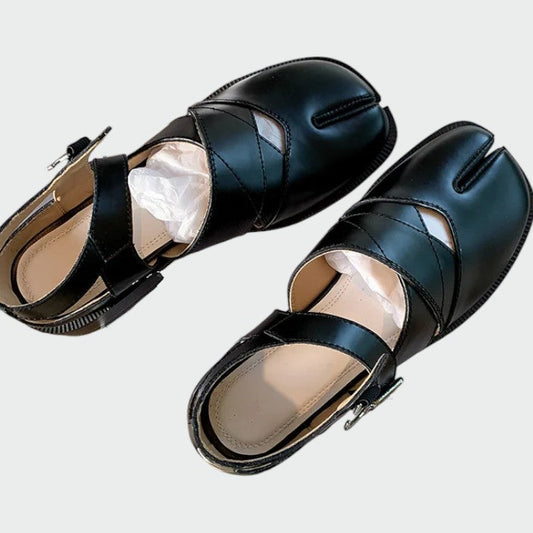 Olivia - Buty Mary Jane z paskiem Tabi