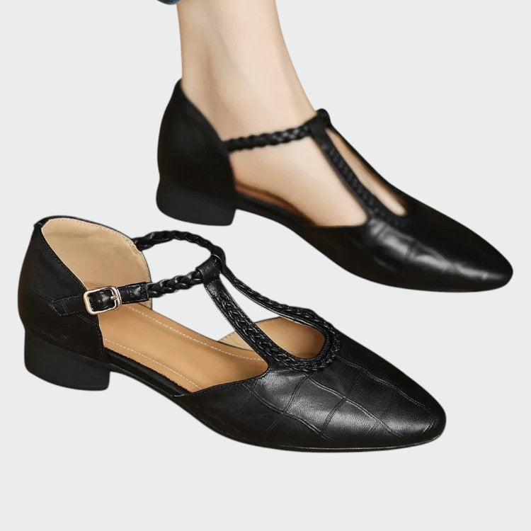 Olivia - Szpilki Mary Jane z T-bar