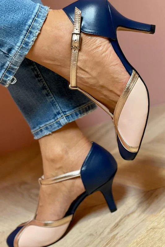 Alessia - Elegancki obcas T-strap