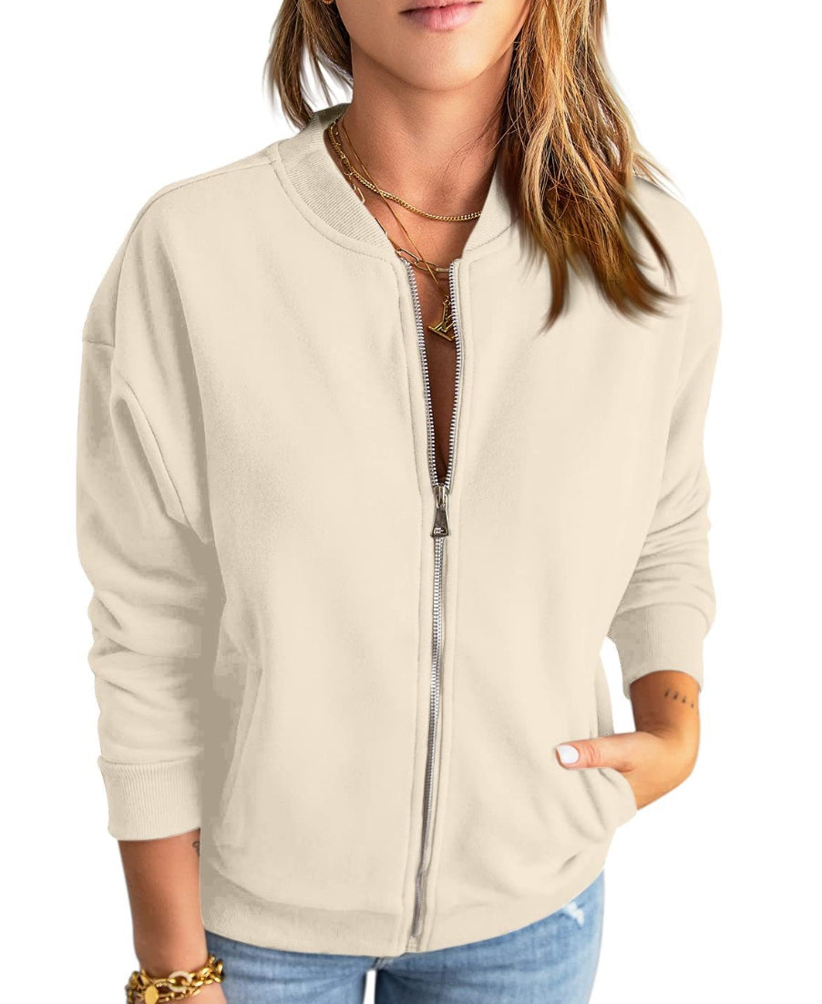 Luciana - Zamszowa Kurtka Bomber