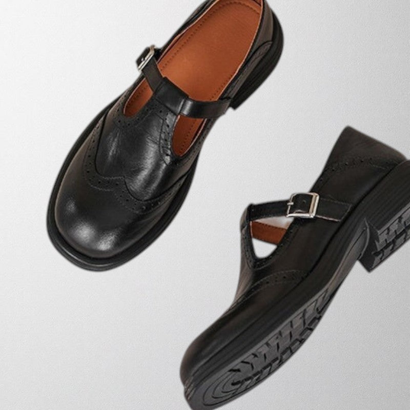 Flora - Eleganckie Skórzane Buty