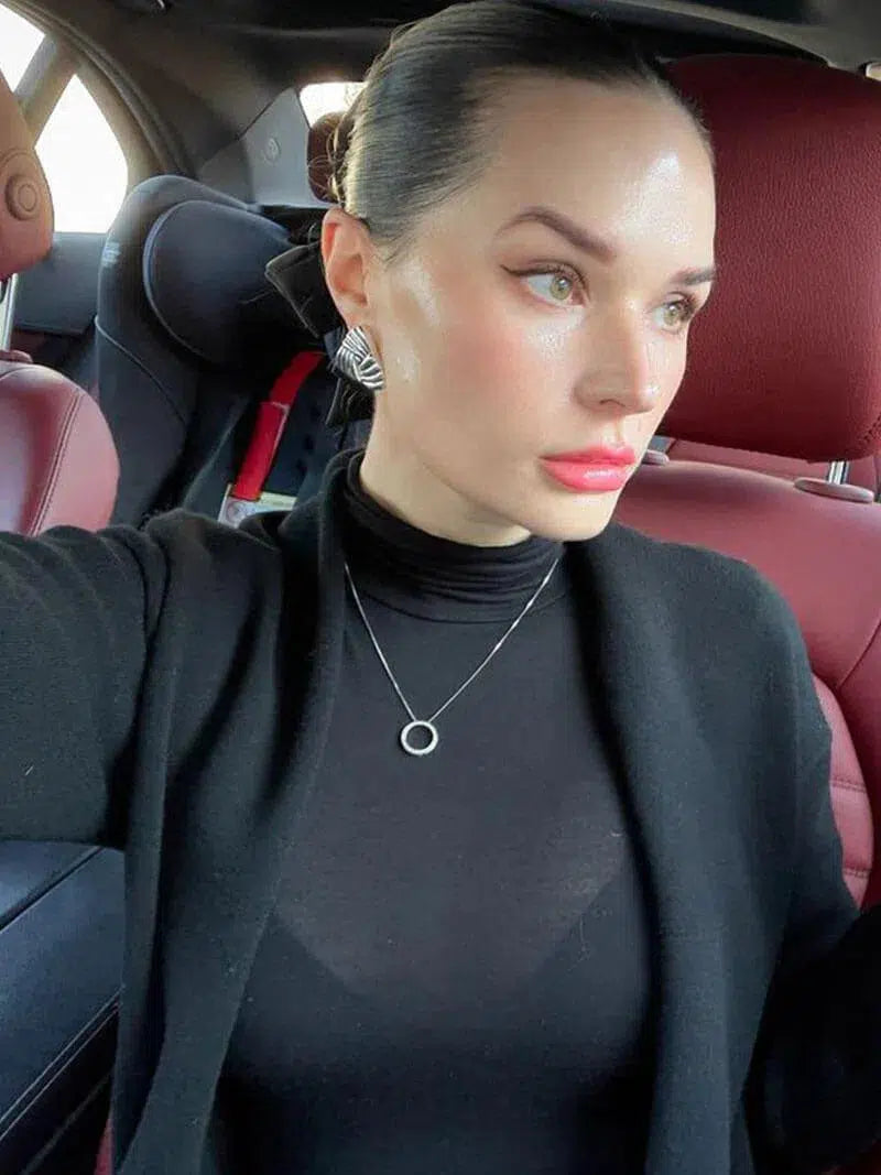 Bellina – Trójkątny design – Kolczyki w stylu vintage