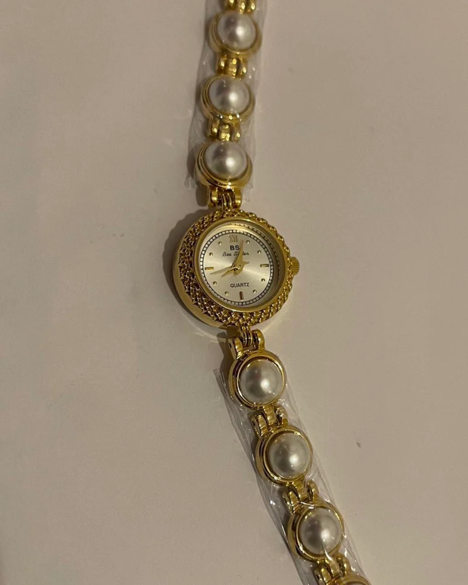 Bellora – Złocone wykończenie – Zegarek vintage