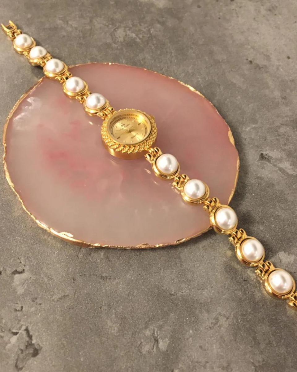 Bellora – Złocone wykończenie – Zegarek vintage