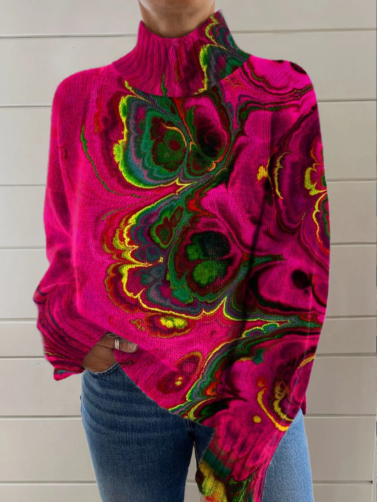 Cindy – Abstract Knit