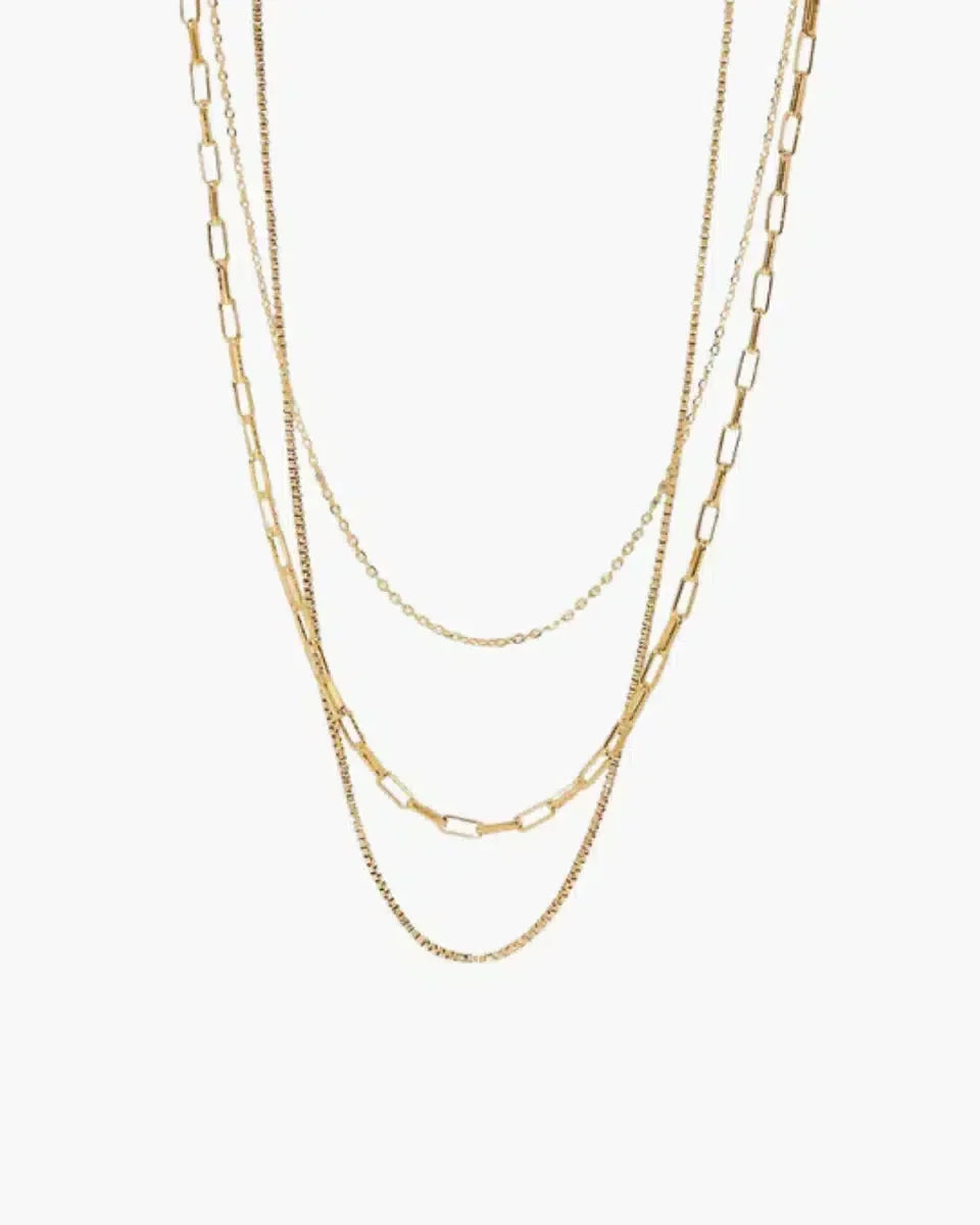 Étoile – Naszyjnik o paryskim, szykownym designie – Warstwowy