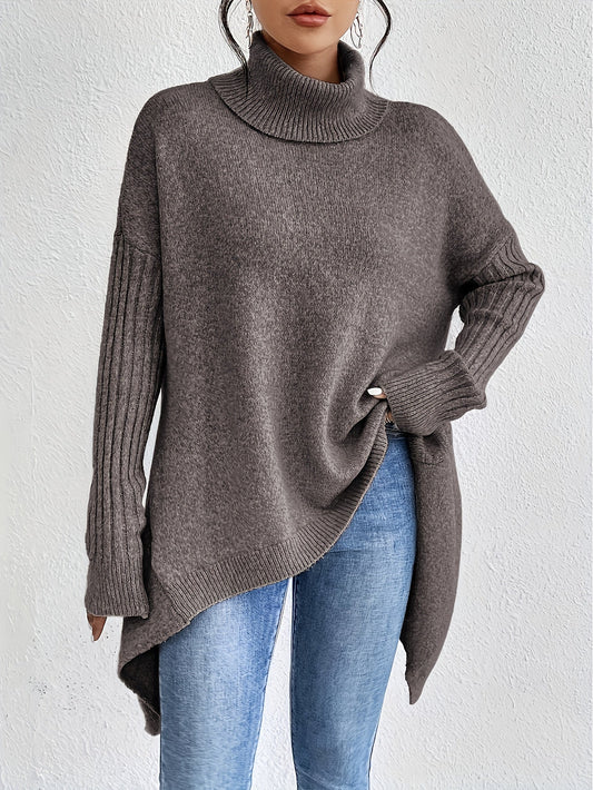 Isla - Oversized Sweter z Golfem