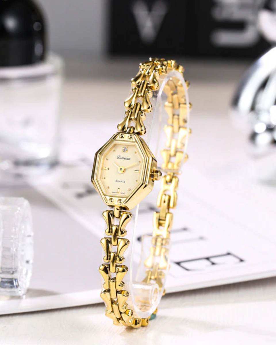 Lucetta – Sześciokątna koperta – Zegarek vintage