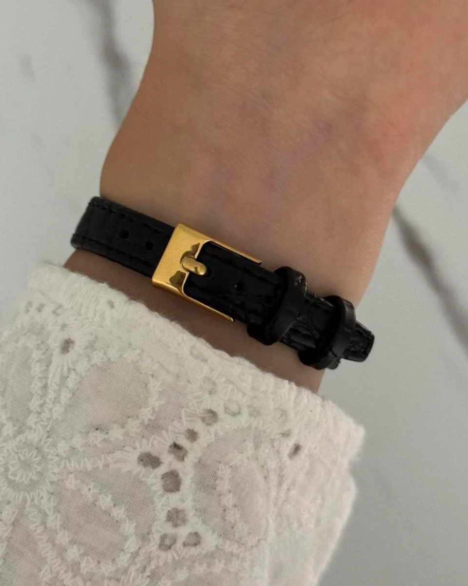 Lunetta – Złocone detale – Zegarek vintage