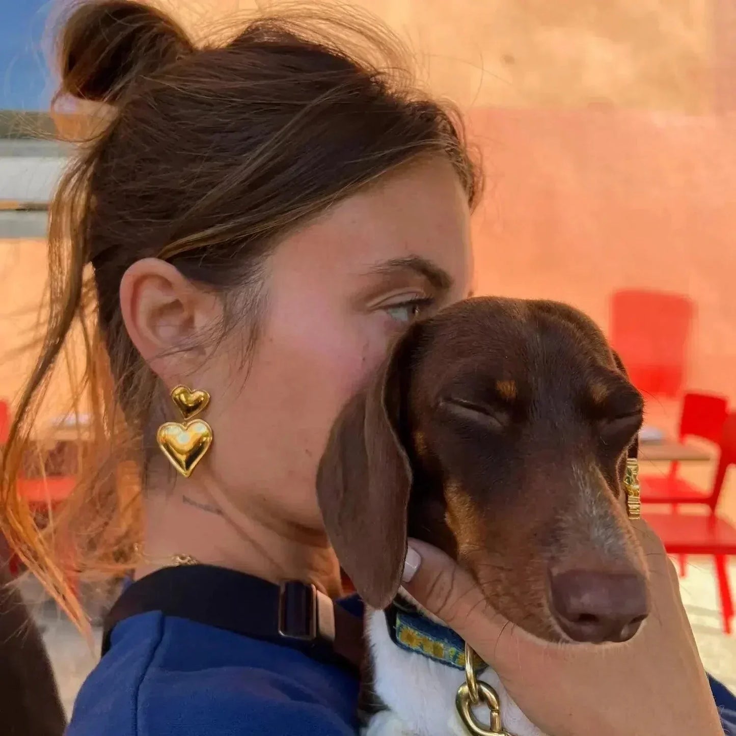 Passione – Podwójne serce – Kolczyki