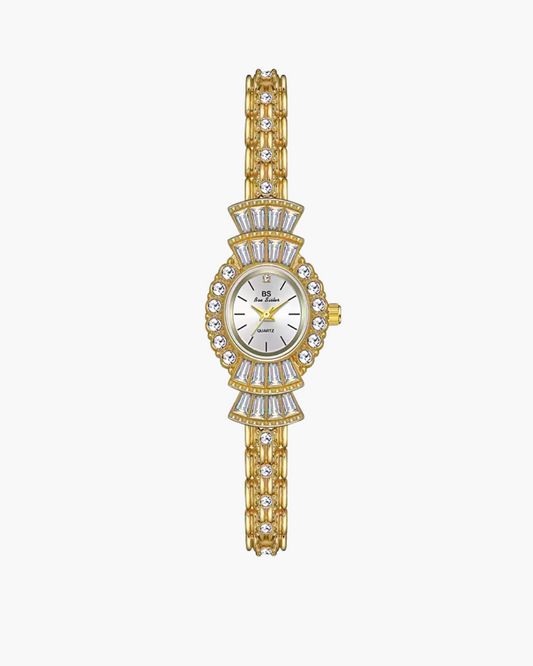 Serafina – Zdobiony kryształami – Zegarek kwarcowy