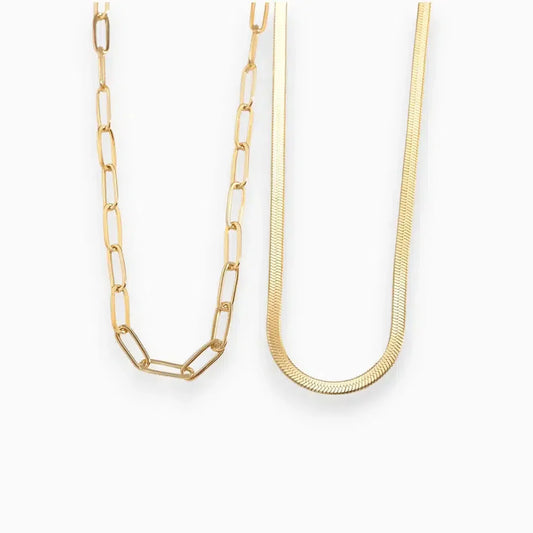 Serpentia – Naszyjnik w stylu snake-chain – Naszyjnik