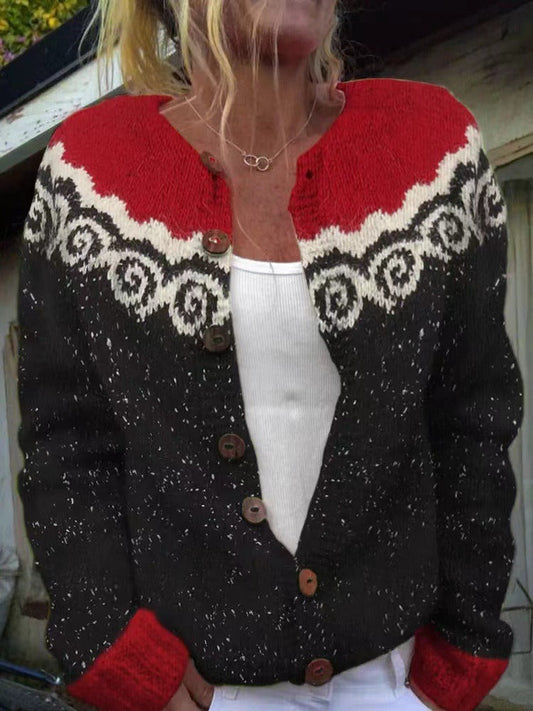 Taylor - Vintage Islandzki Kardigan