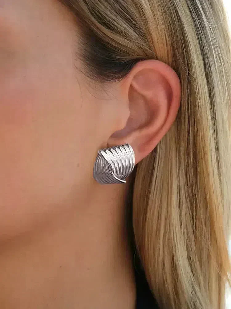 Theophila – Odważny akcent – Geometryczne kolczyki