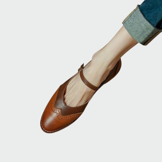 Olivia - Buty Mary Jane w Stylu Vintage