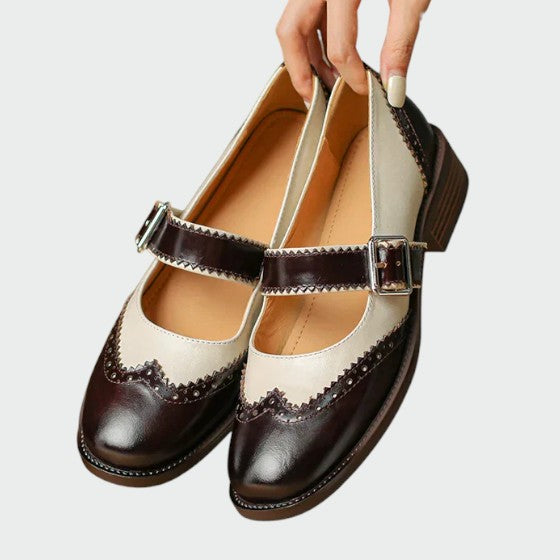 Olivia – Skórzane Mary Janes