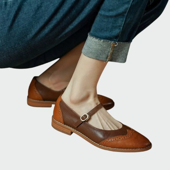Olivia - Buty Mary Jane w Stylu Vintage